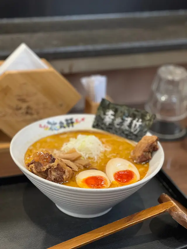 激辛原條豬軟骨拉麵&溏心蛋