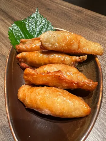 鸡皮饺子