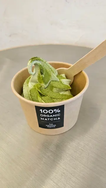 抹茶软雪糕