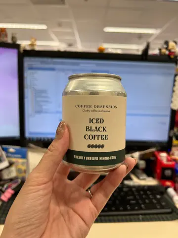 Iced  black  coffee