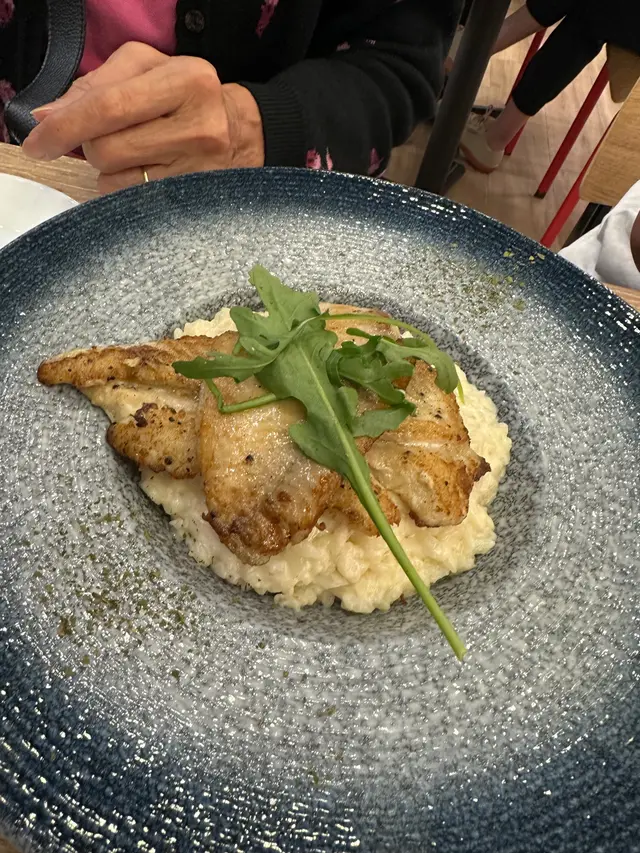 煎魚扒意大利飯