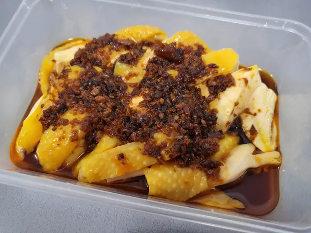無骨口水雞飯 
