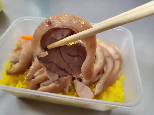 無骨烤豬手飯