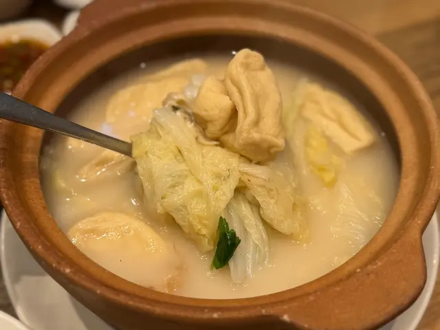 大白菜燉軟豆腐