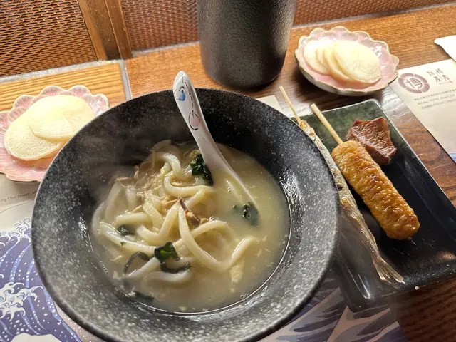 雞烏冬  +  雞肉棒