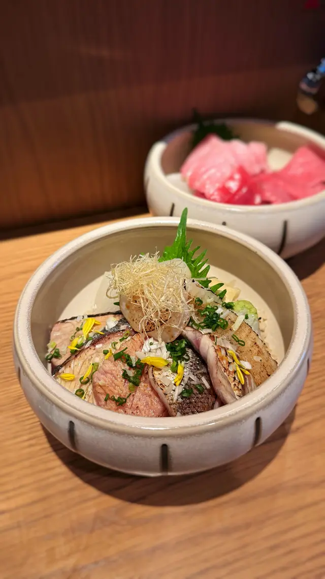火炙漁夫丼