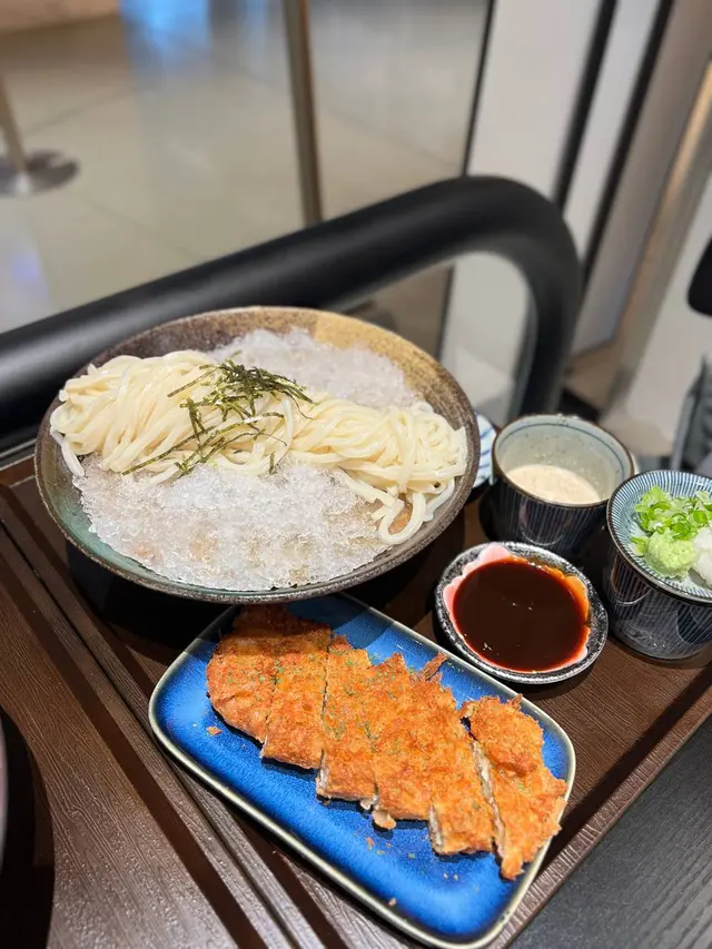 冰鎮竹盤烏冬套餐