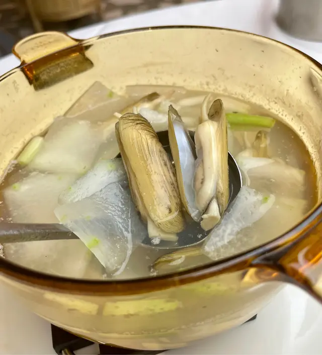 冬瓜哆頭蟶湯