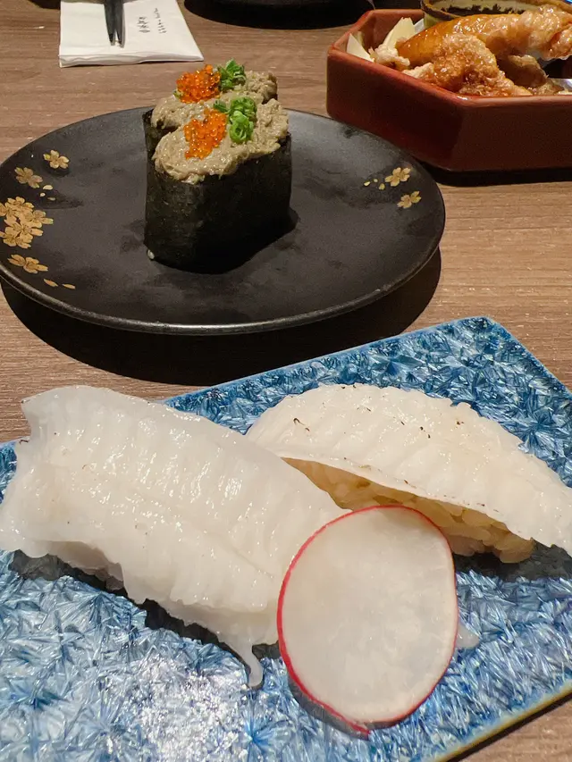 火炙左口魚壽司