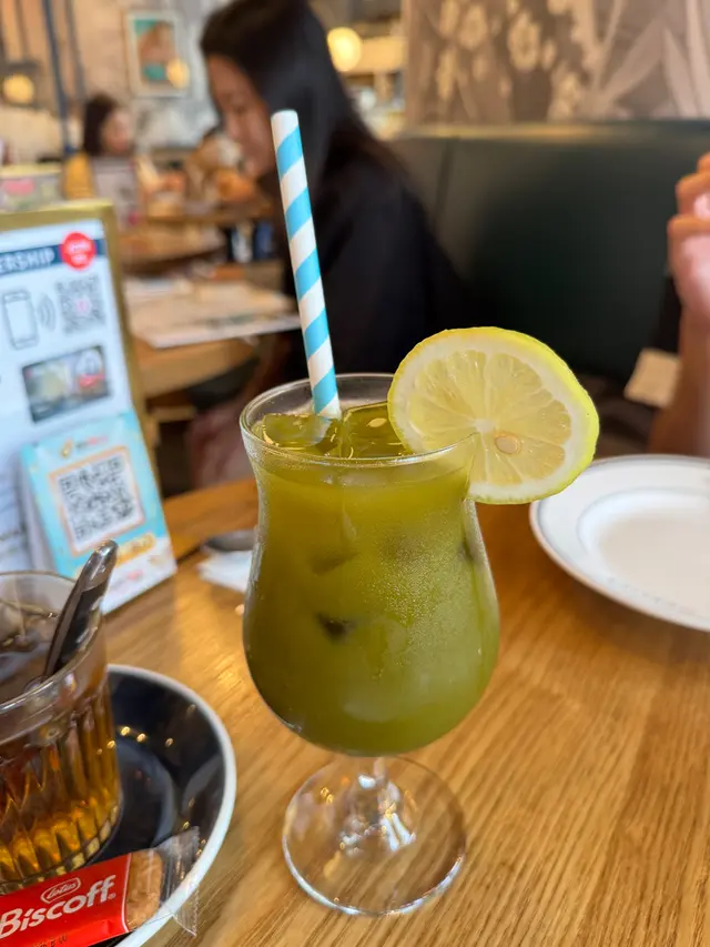 抹茶青蘋果特飲