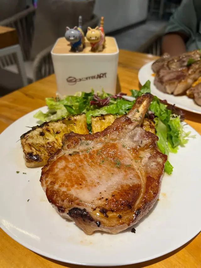 加拿大豬鞍配燒菠蘿🍍