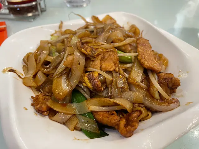 乾炒肉片河（下午茶）