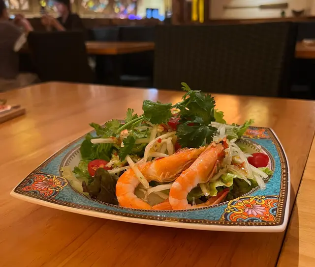 泰式鮮蝦青木瓜沙律