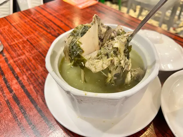 老火菜乾煲豬肺湯