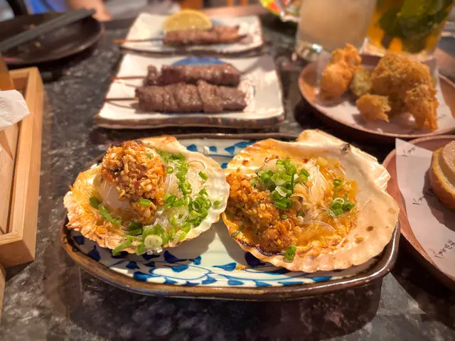 蒜蓉菜脯燒元貝