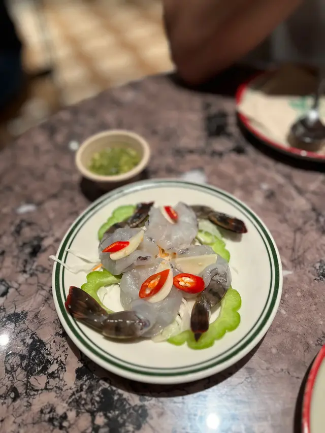 生蝦刺身