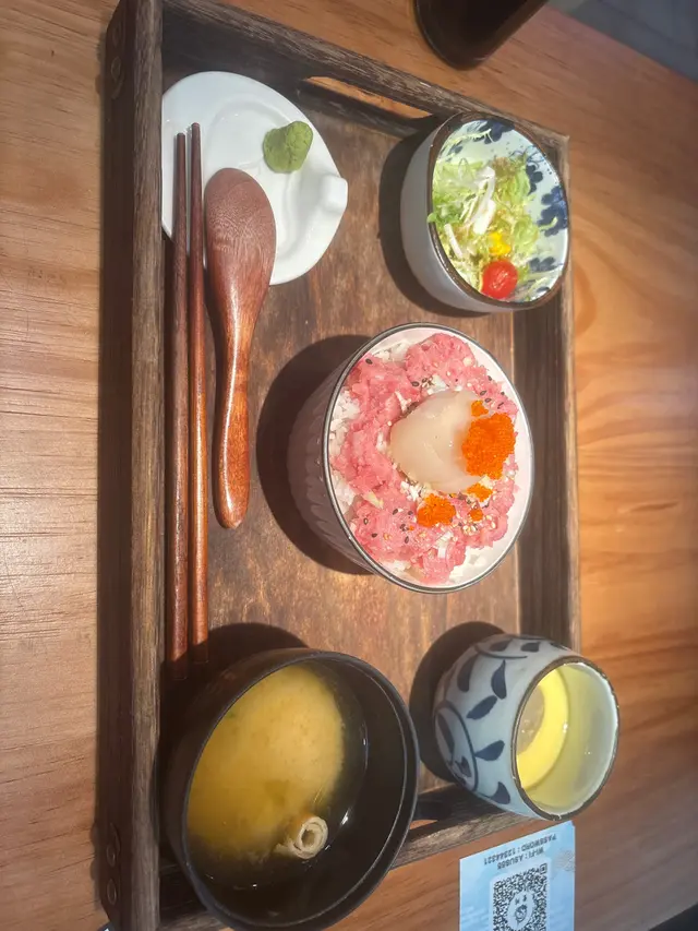 帶子肉餅飯