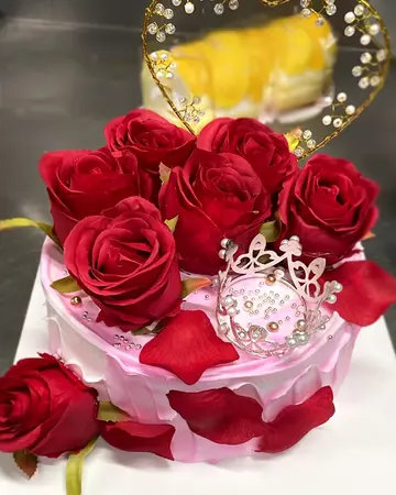 玫瑰花 cake