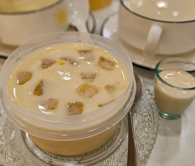 幸福滿滿流心芒果布甸