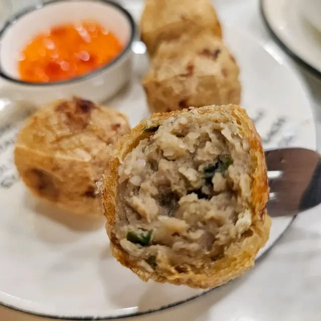 香脆豆卜釀豬肉