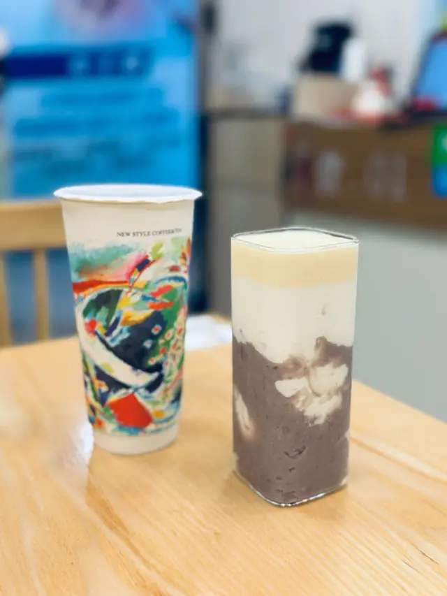 爆珠馬蹄椰子水|芝.芋頭鮮奶