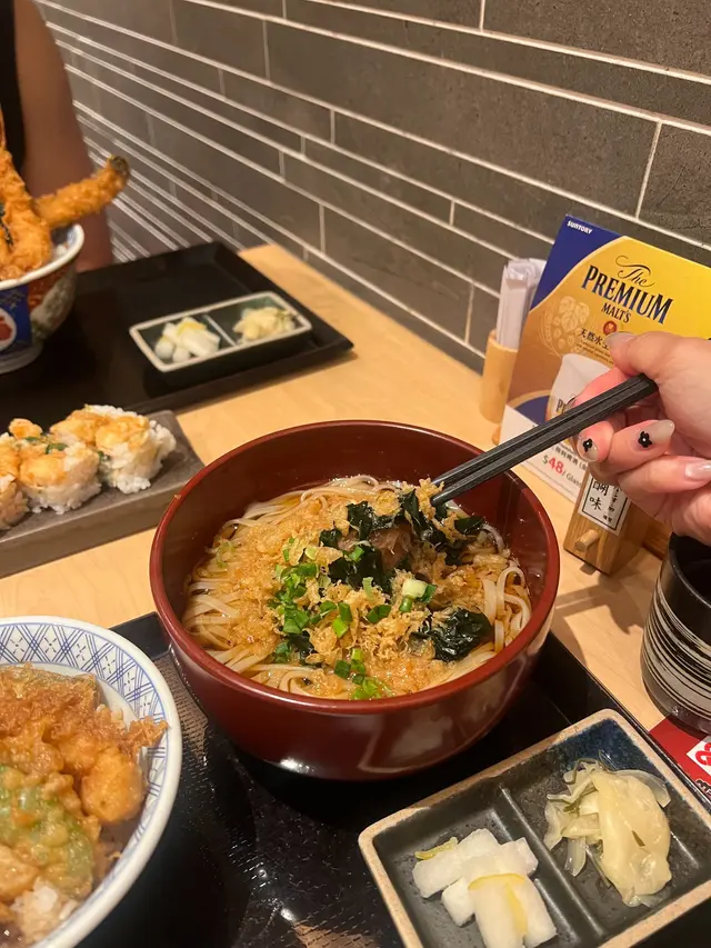 迷你天丼&稻庭烏冬