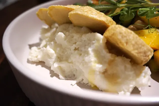 香草素雞•烤野菜•山藥慕絲