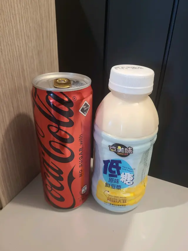 無糖可樂, 低糖豆漿