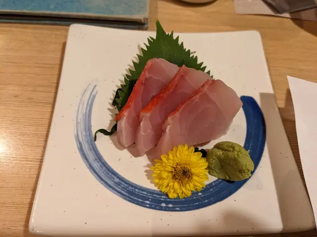 金目鯛刺身