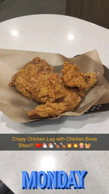 Crispy Chicken Leg with Chicken Bone Bites!!! 🇨🇳🐔🐔🍗🍗🍿🧺