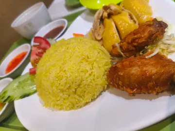 米芝蓮雞飯加香茅雞翼