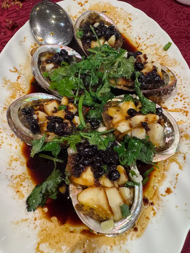 豉汁果皮蒸鮑魚 👍🏻