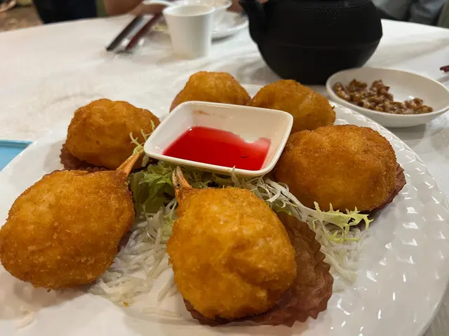 百花炸釀松葉蟹鉗