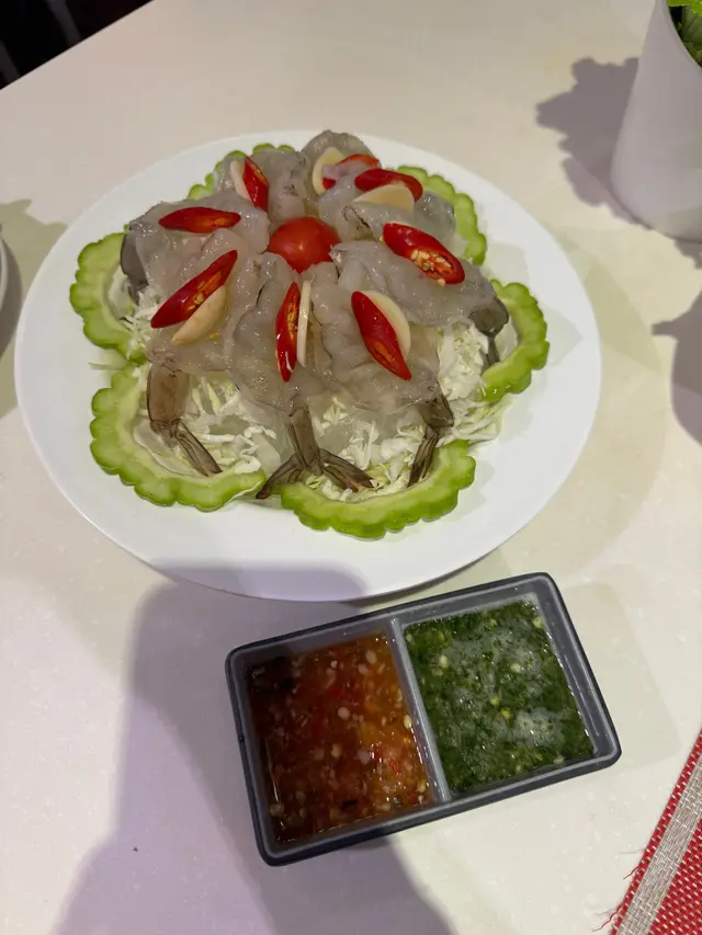 生蝦刺身