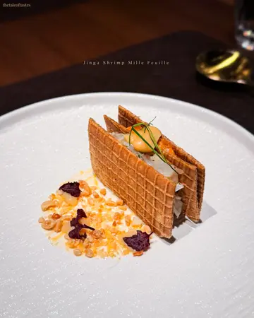 Jinga Shrimp Mille Feuille