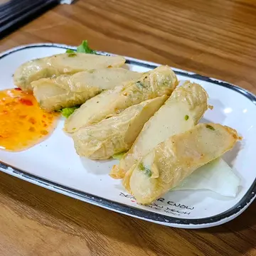 凤尾虾卷