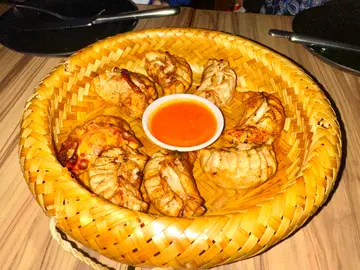 Fried Chicken Momo (Dumplings)