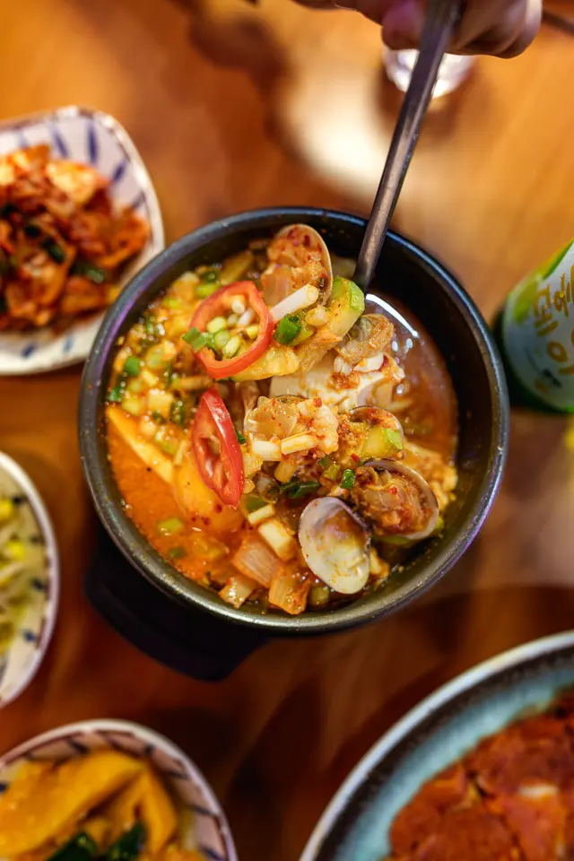海鮮辣豆腐湯