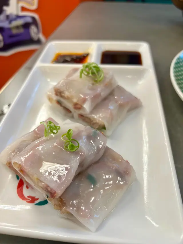厚切叉燒腸粉 