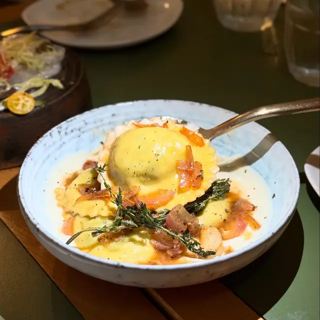 香草芝士意大利餛飩