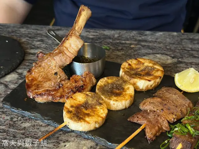 燒羊架、浦燒雞髀菇