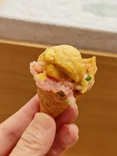 海膽甜筒
