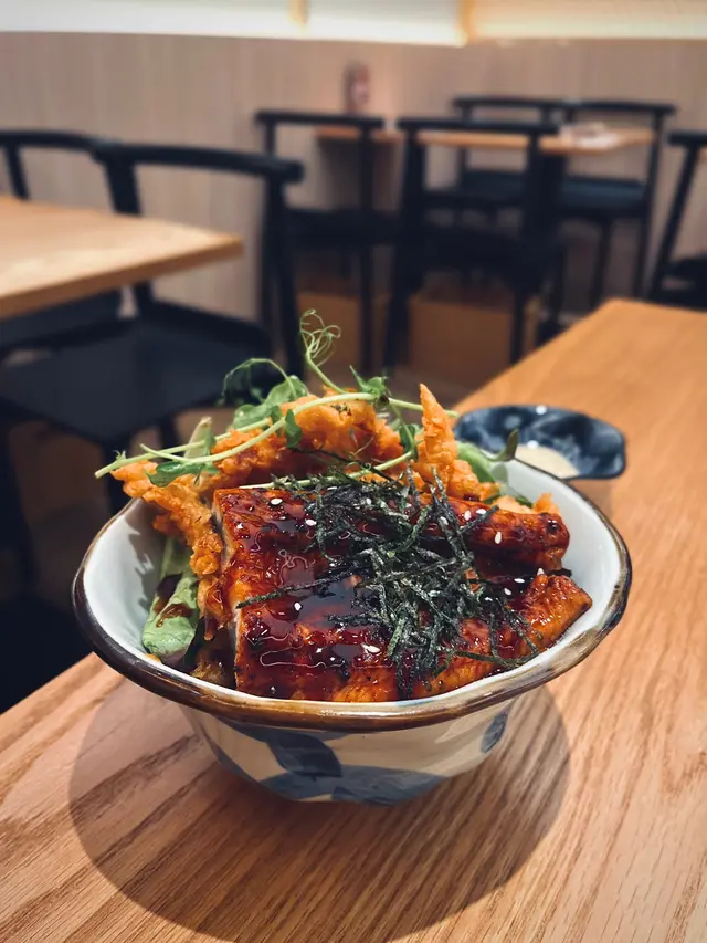 南蠻炸雞鰻魚半件丼飯