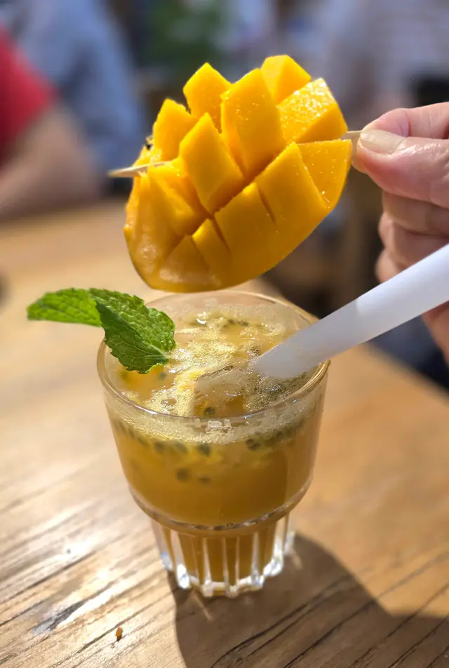 芒果熱情果檸檬茶梳打