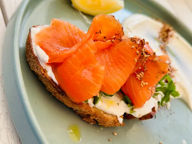 Smoked Salmon on Sourdough Rye