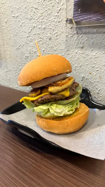 鵝肝牛肉漢堡