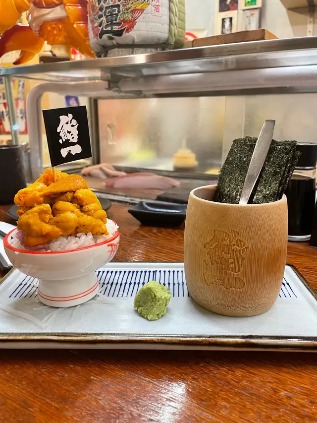 鮨一千層海膽飯