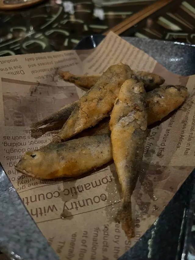 炸池魚