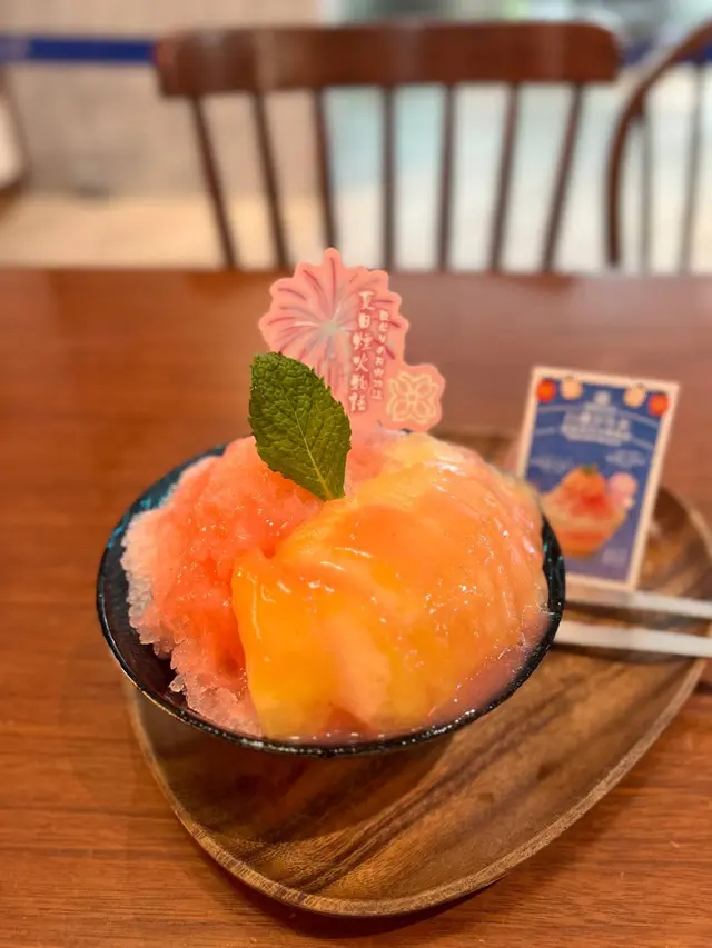 夏夜花火白桃刨冰