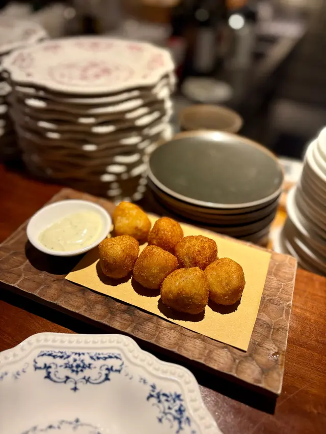 Ham Croquettes with Garlic Mayonnaise